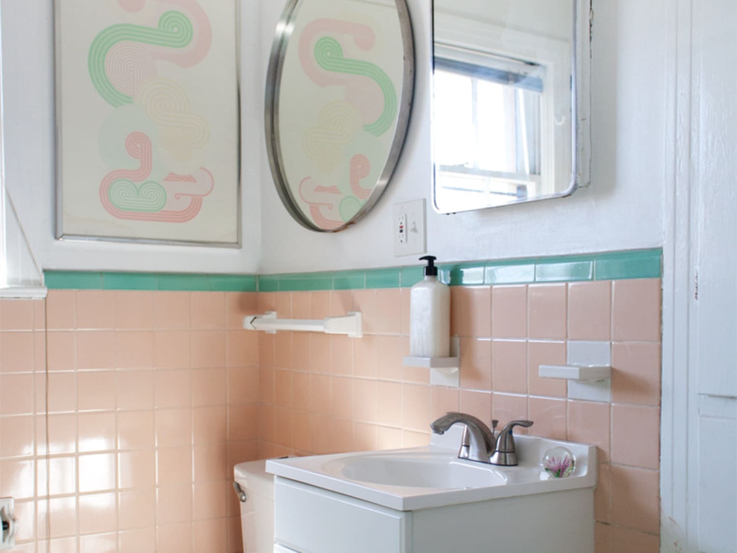 1950's bathroom light outlet fixtures